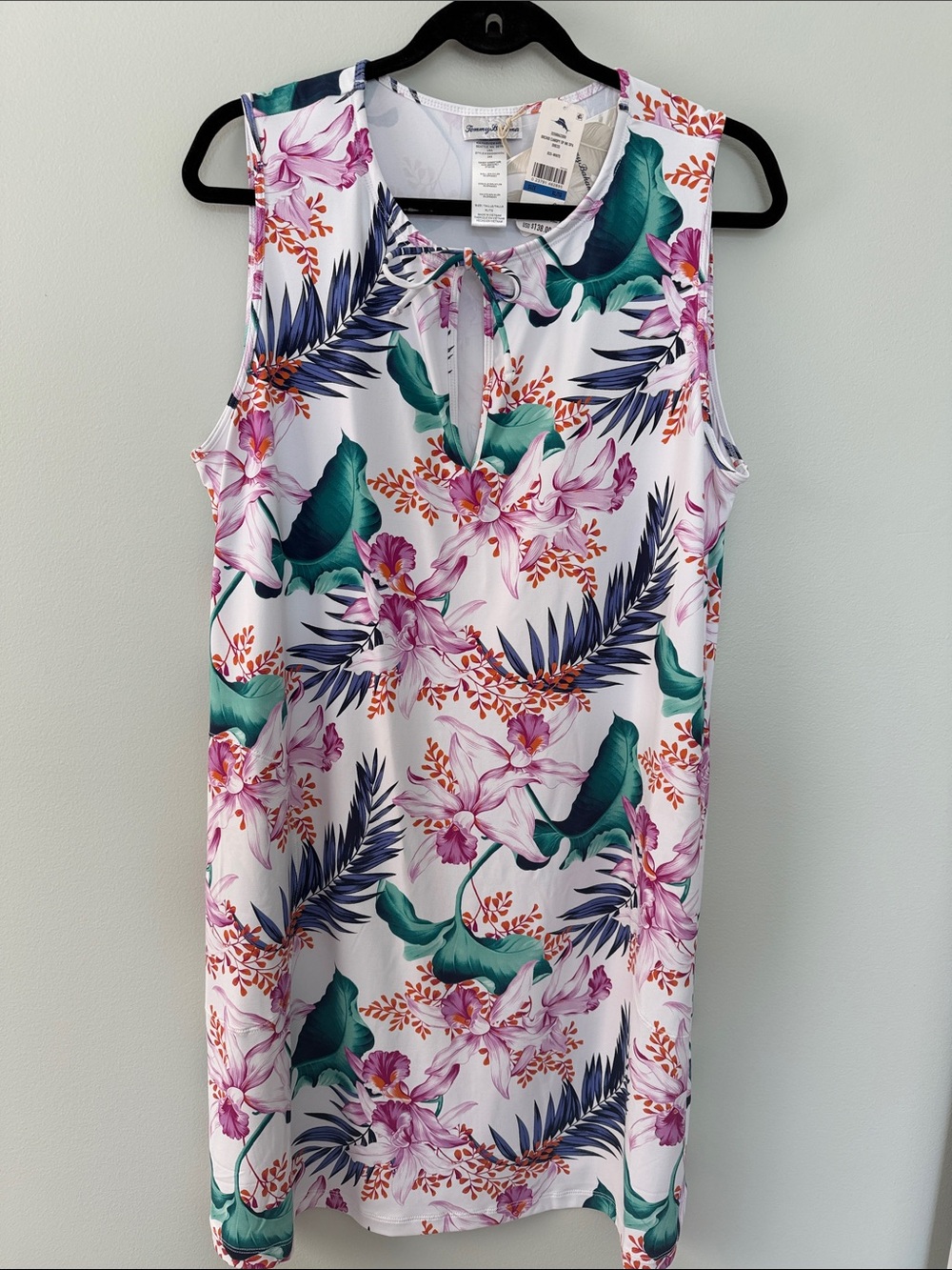 NWT Tommy Bahama Orchid Canopy SP NK Spa Dress - size XL